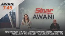 AWANI 7:45 [15/12/2025] – Forensik Analisis CCTV Rumah Albert Tei | Bukan Untuk Dikuasai Golongan Elit | 81 Projek Tahun 2023 Hingga 2025 | Nilai Rampasan Dadah RM10.4 Juta