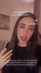 Köpekçi bir kadından camiye ağır hakaret! İyice kafayı üşüttüler! “Sen ‘What the f*ck’ bir camisin yani”