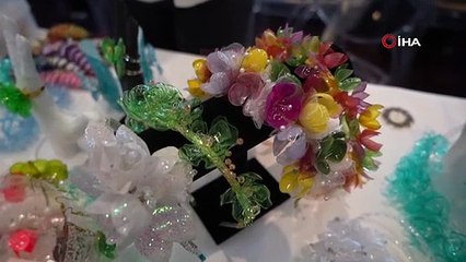 Atık sandılar, sanata dönüştü! Doğa için ilham veren dokunuş