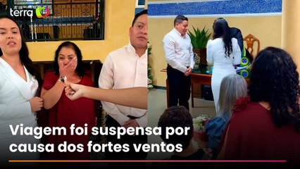 Mãe tem voo cancelado e juiz atrasa casamento do filho no Amapá