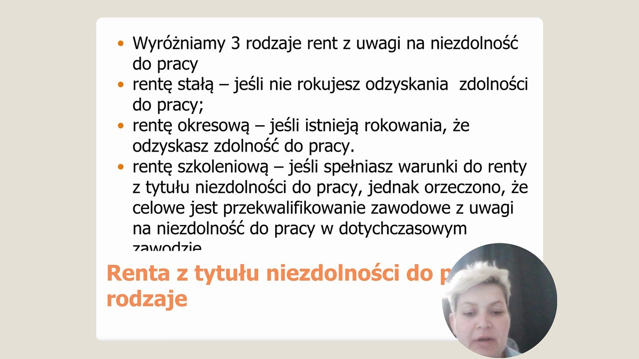 Wideo-poradnik nt. niezdolności do pracy cz. II