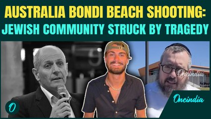 Australia Bondi Beach SHOOTING: Who Are Victims of Deadly Attack |Local Jewish Rabbi, Oct 7 Survivor