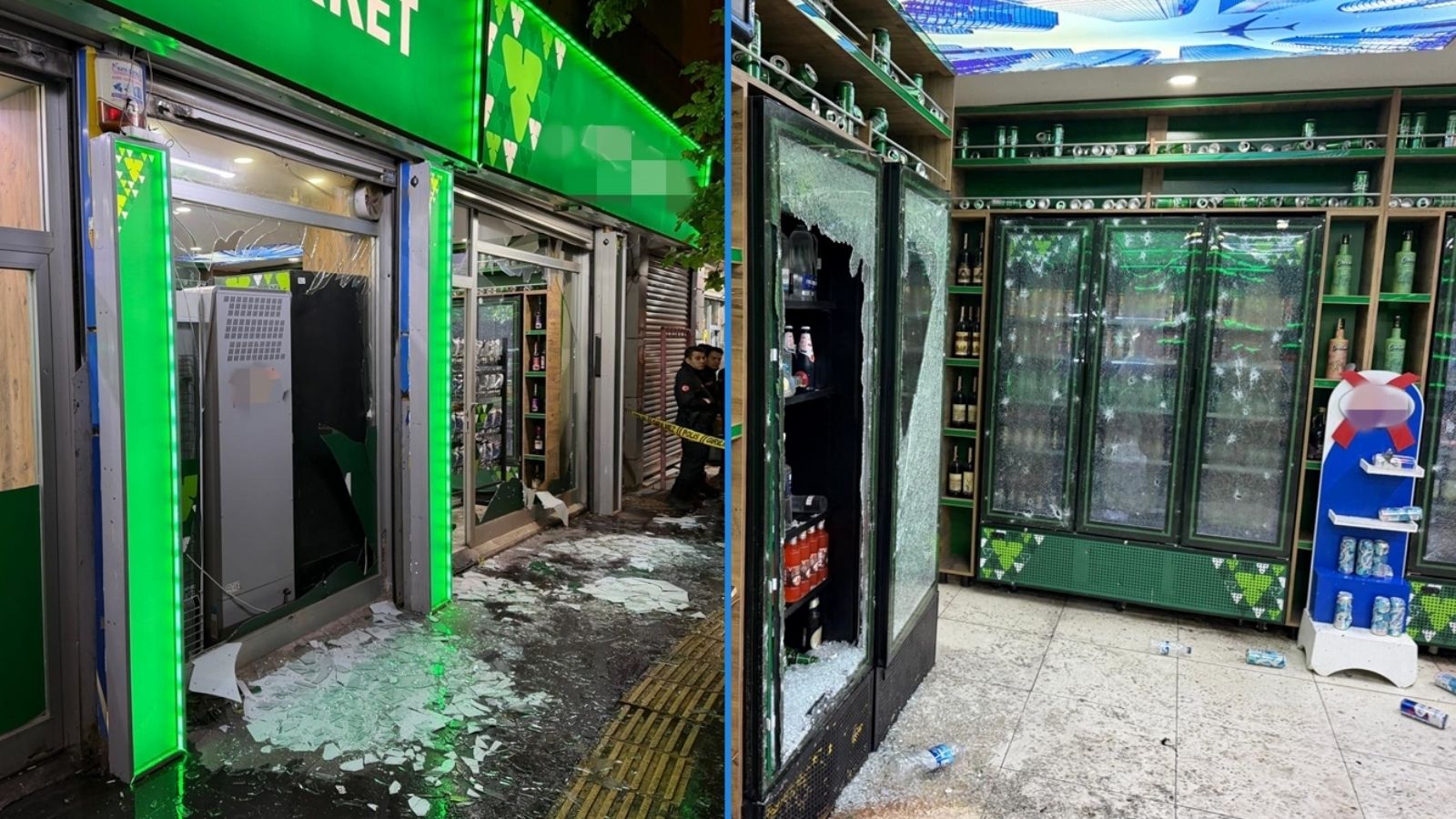 Diyarbakır’da markete patlayıcı atıp kaçan iki şüpheli yakalandı