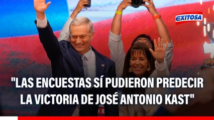 Elecciones en Chile: "Las encuestas sí pudieron predecir la victoria de José Antonio Kast", indica Néstor Aburto