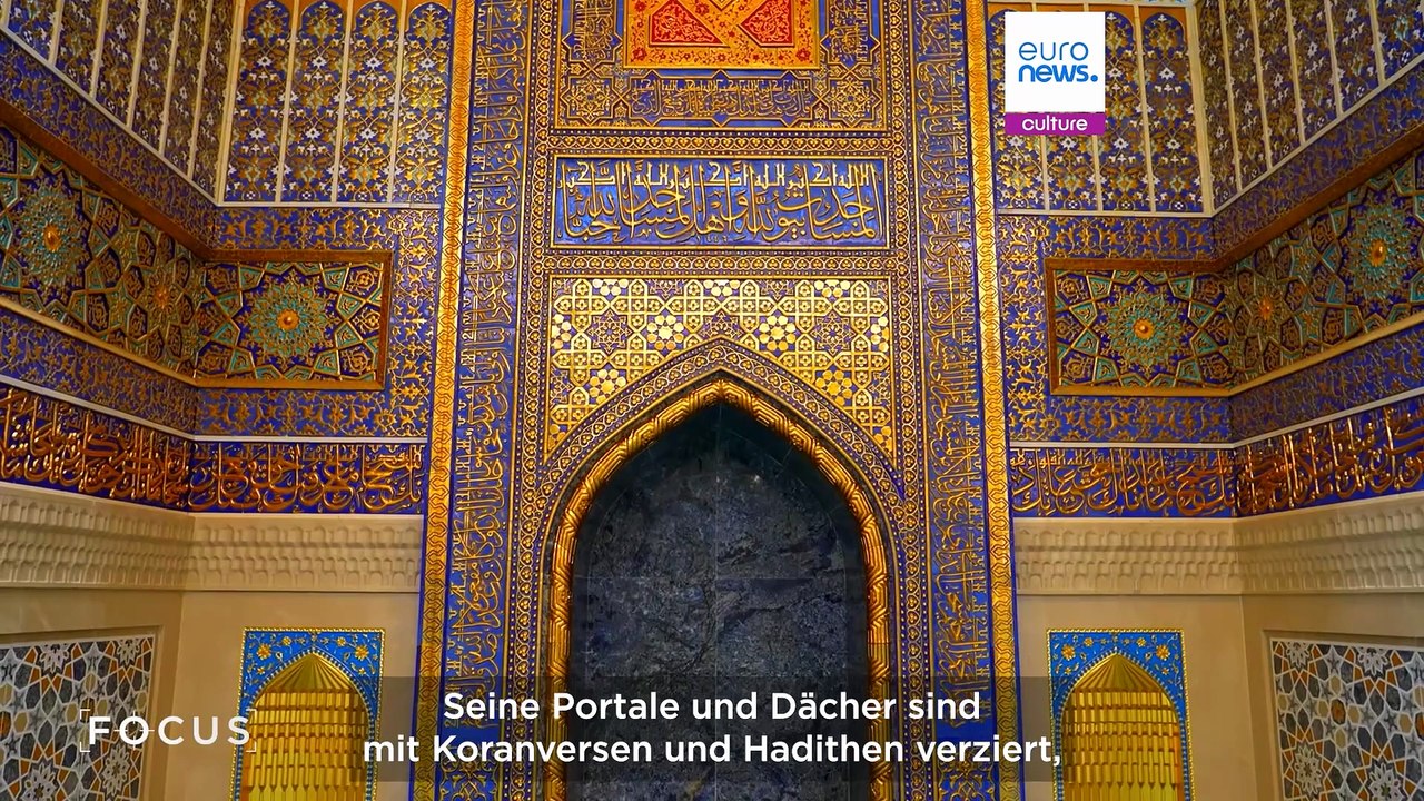 Ein Wahrzeichen der Welt zu neuem Leben erweckt: der Imam al-Bukhari-Komplex