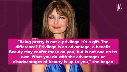 Paulina Porizkova, 55, Stuns In Black Lingerie As She Shares Message ‘Being Pretty Is Not