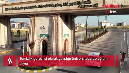 Temizlik görevlisi olarak başlayan kariyer şaşırttı: Bir başarı öyküsü yazdım