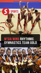 SEA Games: Joe Ee and Co sparkle with rhythmic gymnastics team gold
