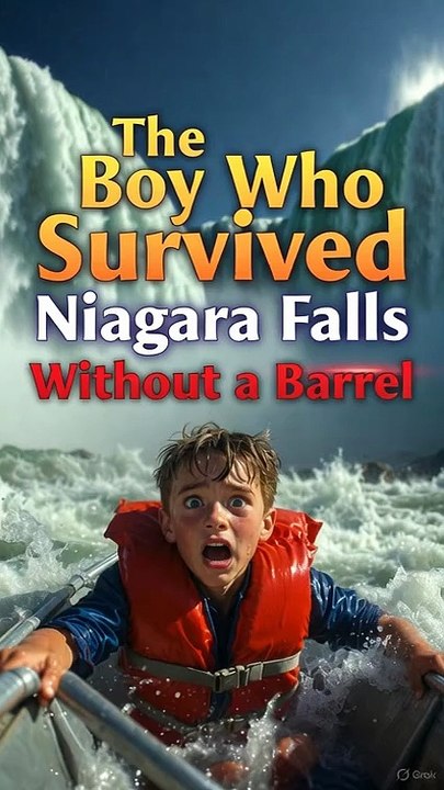 The Boy Who Survived Niagara Falls… Without a Barrel | Incredible True Story