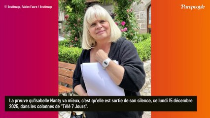 Toujours en convalescence, Isabelle Nanty sort de sa réserve pour une occasion bien particulière