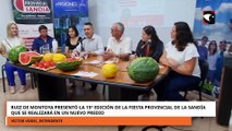 Ruiz de Montoya presentó la 15° edición de la fiesta provincial de la sandía