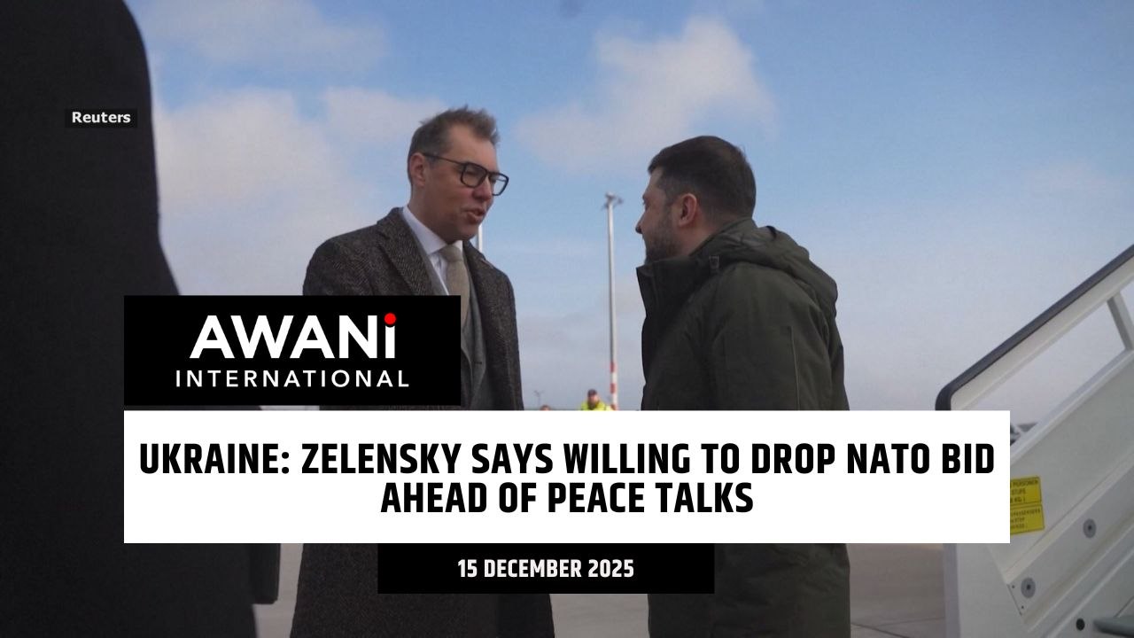 Zelensky says willing to drop NATO bid ahead of peace talks