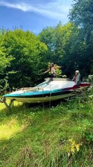 The URBEX version with an abandoned boat and cars 🥷🏽🔦🔥