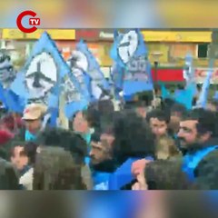 Ankara'da yoksulluğa karşı Meclis'e yürümek isteyen öğrencilere polis müdahale etti