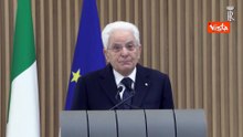 Mattarella: I dazi nuocciono a un modo pacifico e interdipendente