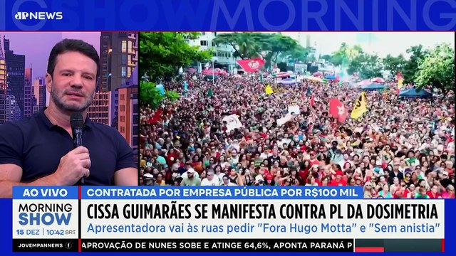 PL da Dosimetria: Tarcísio x Cissa Guimarães? Hugo Motta, ANISTIA e R$100 mil de SALÁRIO em debate