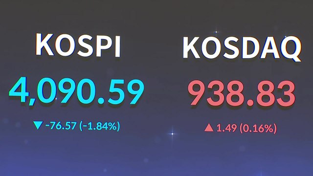 되살아난 AI 거품론에...코스피 1.9% 하락 마감 / YTN