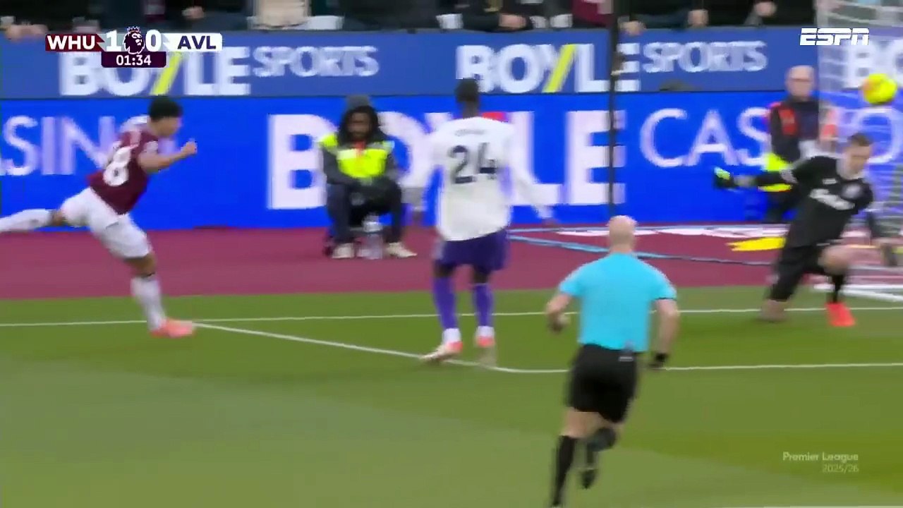 West Ham 2-3 Aston Villa | Resumen | Premier League