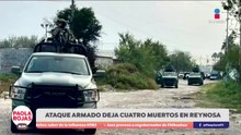 Fiscalía investiga asesinato de cuatro personas en taller de Reynosa | DPC con Poala Rojas