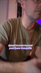 Être tranquille, ou pas 🤣