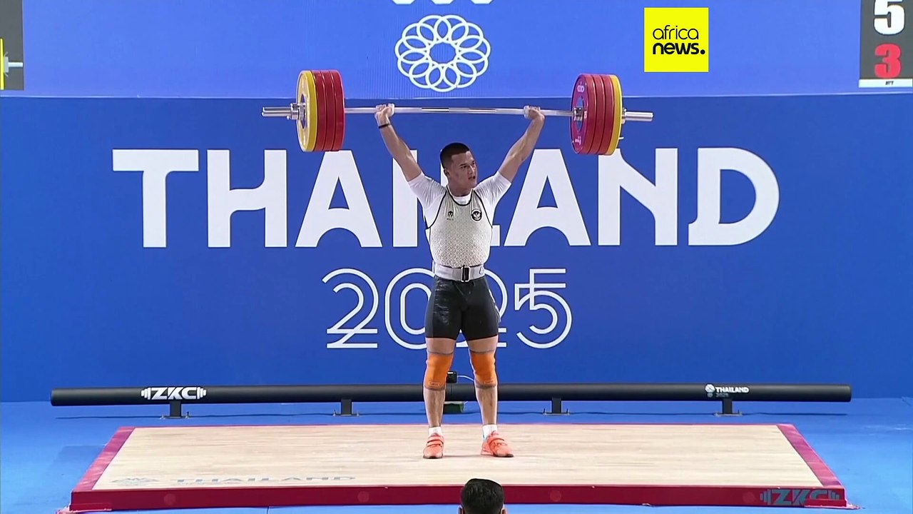 Haltérophilie : nouveau record du monde pour Juniansyah au Jeux d'Asie du Sud-Est