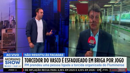 Briga entre TORCEDORES do Vasco e Fluminense acaba em FACADA