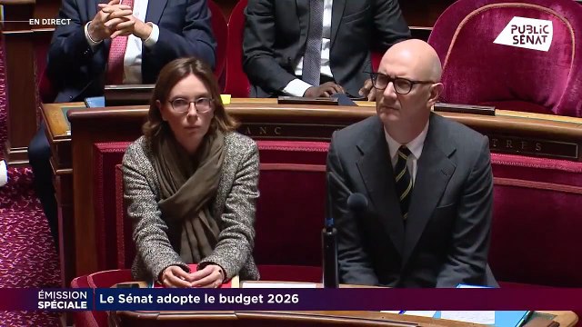 Le Sénat adopte le projet de budget de l’État pour 2026, en première lecture, par 187 voix pour sur 296 votants et 109 voix contre - Le texte renvoyé à une concertation députés-sénateurs