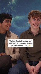 Walker Scobell and Aryan Simhadri are Holding Space for their Bestie Bond 🤏