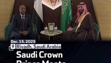 Saudi Crown Prince Meets Sudan Army Chief