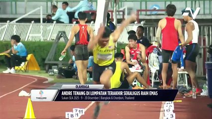 Kata-kata isteri jadi penguat semangat Andre Anura yang akhirnya buahkan emas