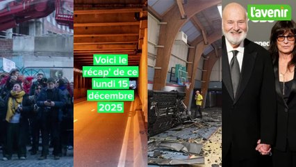 Le récap' de ce lundi 15/12/25