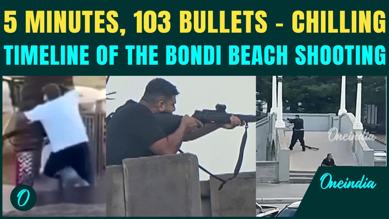 Australia Bondi Beach Shooting CHILLING TIMELINE REVEALED! How Sajid-Naveed Duo PLANNED The Massacre