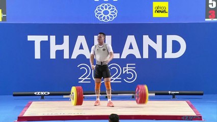 Indonesian weightlifter wins record-breaking 79kg gold at Southeast Asian Games