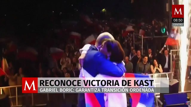 Gabriel Boric reconoce victoria de Kast y garantiza transición ordenada en Chile