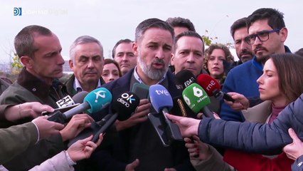 Abascal anuncia que pedirá en Bruselas un pleno sobre la "corrupción de la mafia de Sánchez"