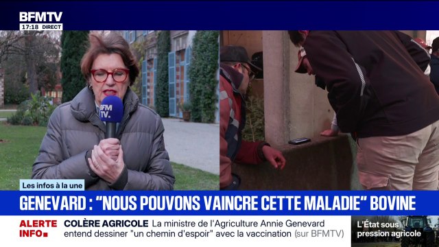 Dermatose nodulaire contagieuse: Annie Genevard, ministre de l’Agriculture, explique que “généralement lorsqu’il y a un cas visible, il y en a d’autres autour”