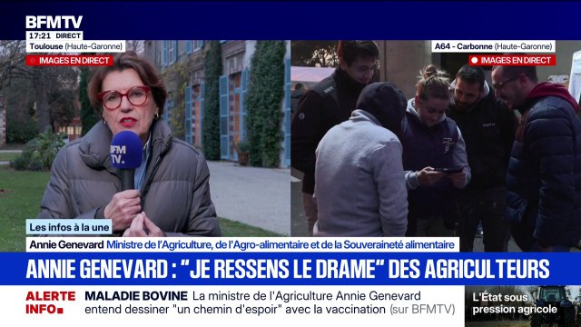 Abattages préventifs contre la dermatose bovine: On a un protocole qui est solide, qui fonctionne et qui protège , assure Annie Genevard, ministre de l'Agriculture