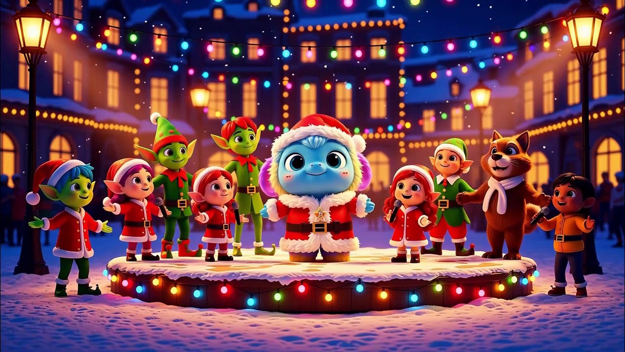 ❄️🎶 El Desfile de Nieve | Canción Infantil Súper Divertida de Navidad