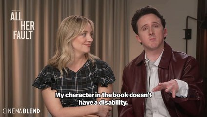 'All Her Fault's' Daniel Monks Said His Characters Disability Wasn't 'In The Book,' But Was Really Exciting To See Onscreen