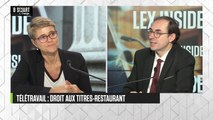 LEX INSIDE - Télétravail : droit aux titres-restaurant