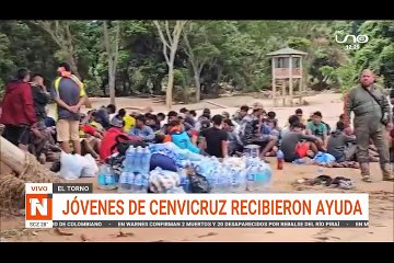 ASÍ QUEDÓ CENVICRUZ, LOS JOVENES RELATAN CÓMO SALVARON SUS VIDAS