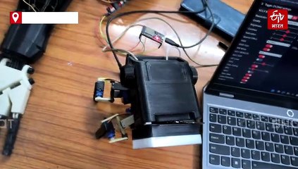 फरीदाबाद के छात्रों ने बनाया स्पाइडर रोबोट, मलबे में फंसे लोगों को चुटकियों में ढूंढ निकालेगा