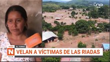 FAMILIA VELAN A DOS DE SUS FAMILIARES FALLECIDOS EN RIADAS