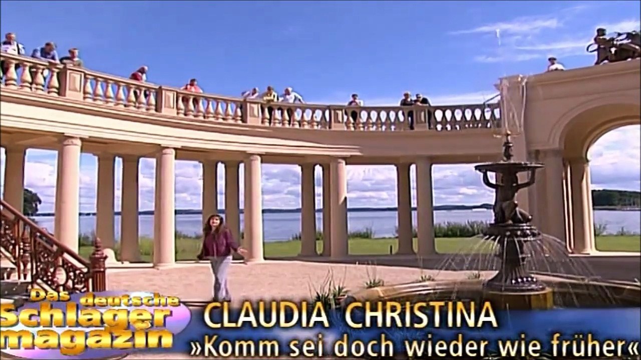 CLAUDIA CHRISTINA — »Komm sei doch wieder wie früher« | von „Das deutsche Schlagermagazin“ – Folge 1 • Musik Videos - Compilation · 2001 da music ● Deutsche Austrophon