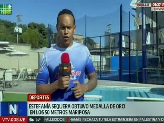 Deportistas del edo. Miranda obtuvieron medalla de oro en natación en los Juegos Comunales 2025