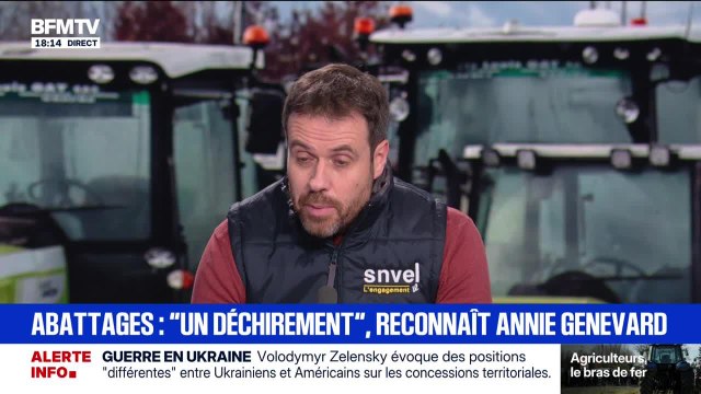 Marshall Truchot : Abattages bovins, “un déchirement” reconnaît Annie Genevard - 15/12