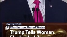 Trump Tells Woman She Looks Like His Daughter