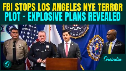 FULL VIDEO: US Los Angeles TERROR ATTACK PLOT Foiled| FBI Reveals CHILLING Info On NYE Attack Plan