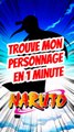 Trouve le personnage dans NARUTO en 1 minute FEAT momodeste TOME 1