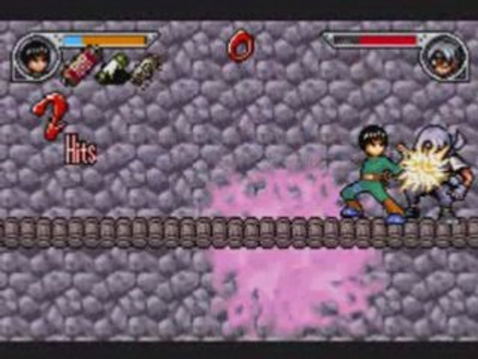 Naruto ninja council 2 jutsu Rock Lee